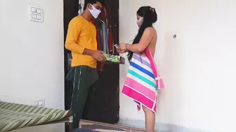 Hotel Room Service Knocked on our door and fucked my Wife – delivery guy